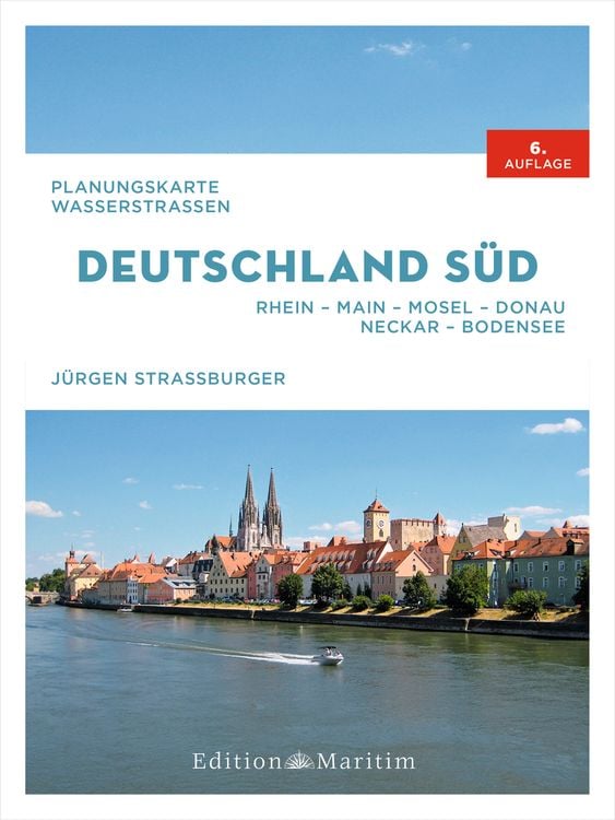 Bild vom Artikel Planungskarte Wasserstraßen Deutschland Süd vom Autor Jürgen Strassburger