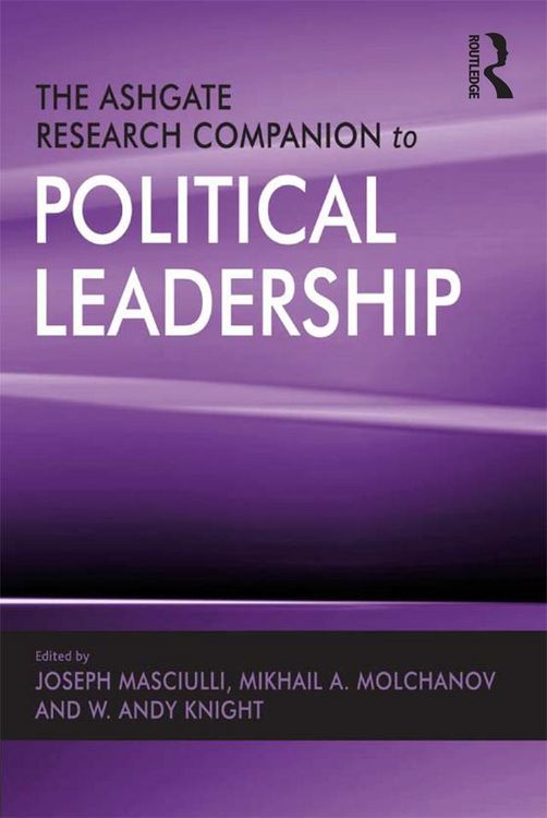 Produktbild: The Ashgate Research Companion to Political Leadership