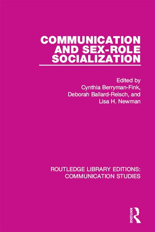 Produktbild: Communication and Sex-role Socialization