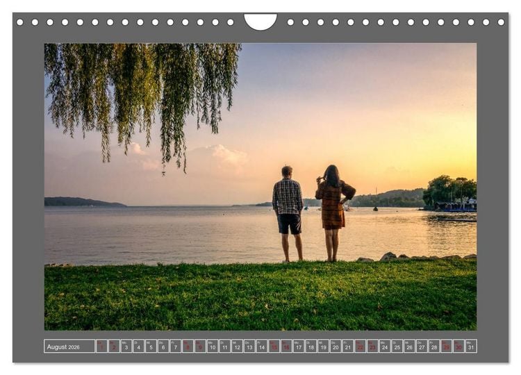 Produktbild: Impressionen vom Starnberger See II (Wandkalender 2026 DIN A4 quer), CALVENDO Monatskalender