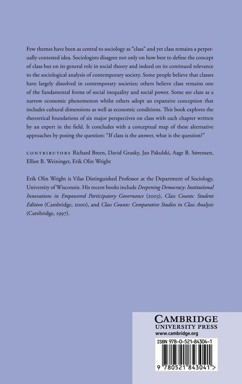 Produktbild: Approaches to Class Analysis