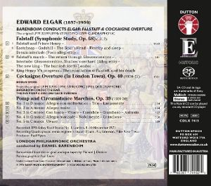 Produktbild: Barenboim conducts Elgar: Falstaff,Cockaigne Over