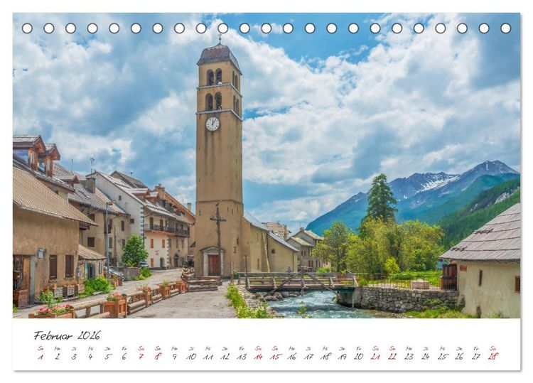 Produktbild: Die Route der Gro&szlig;en Alpen - Das Guisane-Tal und Brian&ccedil;onnais (Tischkalender 2026 DIN A5 quer), CALVENDO Monatskalender