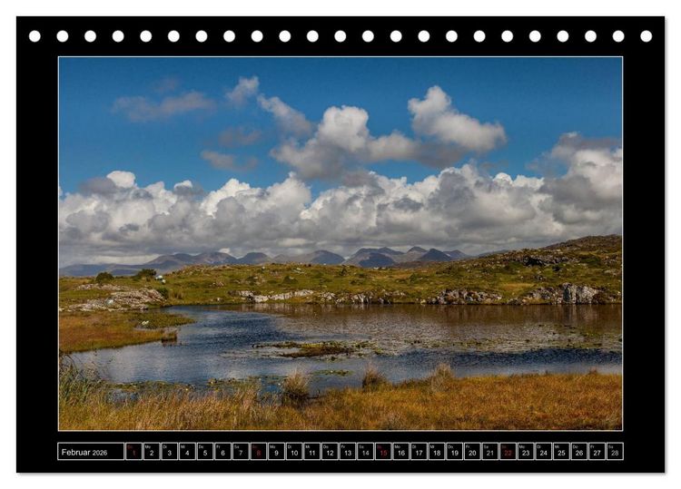 Produktbild: Connemara - Irlands wilder Westen (Tischkalender 2026 DIN A5 quer), CALVENDO Monatskalender