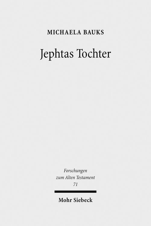 Produktbild: Jephtas Tochter