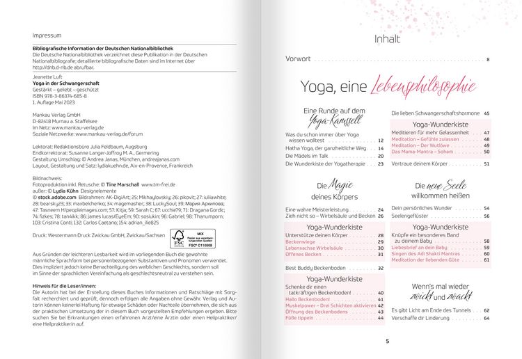Produktbild: Yoga in der Schwangerschaft. Gest&auml;rkt - geliebt - gesch&uuml;tzt
