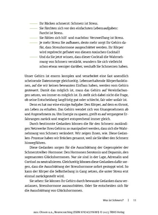 Produktbild: Neurocoaching - Wie der K&ouml;rper den Schmerz vergisst