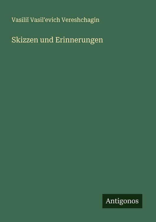 Produktbild: Skizzen und Erinnerungen