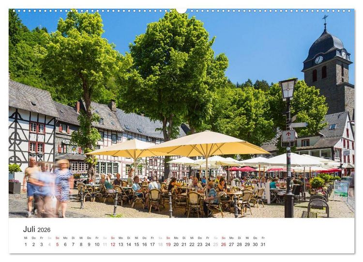 Produktbild: Blicke in die Eifel (hochwertiger Premium Wandkalender 2026 DIN A2 quer), Kunstdruck in Hochglanz