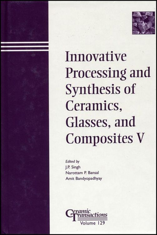 Produktbild: Innovative Processing and Synthesis of Ceramics, Glasses, and Composites V