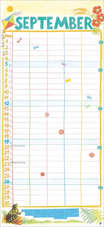 Produktbild: Gabi Kohwagner Unser Familienkalender 2027