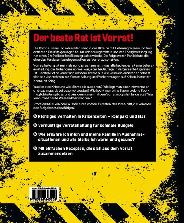 Produktbild: Der beste Rat ist Vorrat