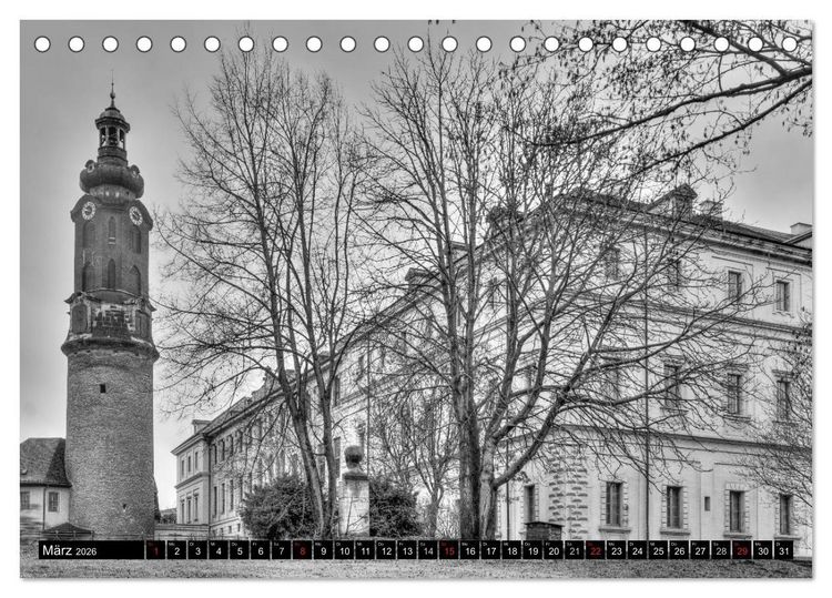 Produktbild: Weimar (Tischkalender 2026 DIN A5 quer), CALVENDO Monatskalender