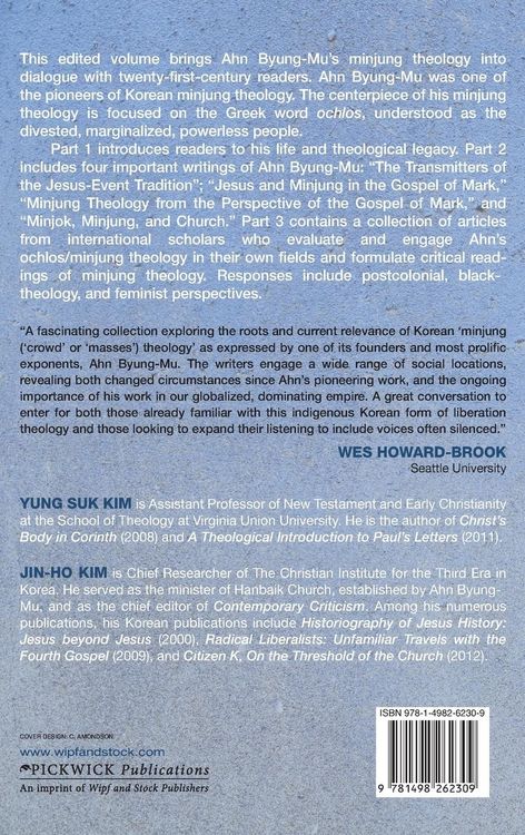 Produktbild: Reading Minjung Theology in the Twenty-First Century