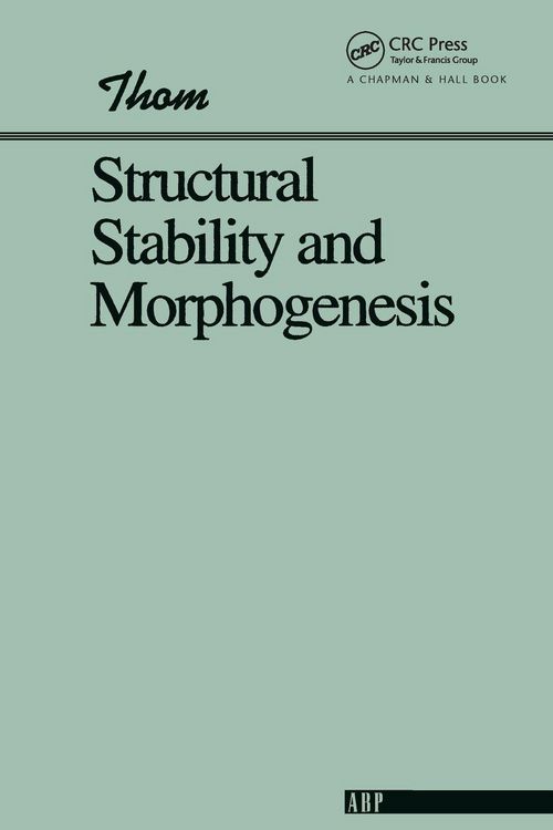 Produktbild: Structural Stability And Morphogenesis