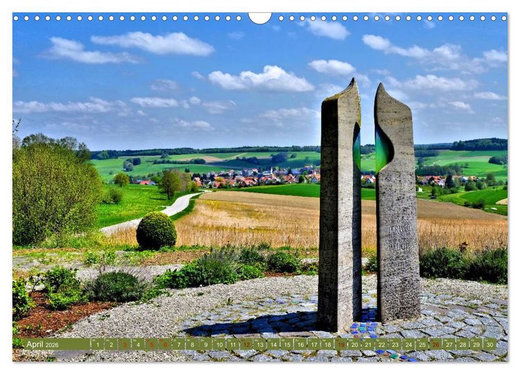 Produktbild: Wiesen W&auml;lder Weiher. Der Naturpark Augsburg-Westliche W&auml;lder (Wandkalender 2026 DIN A3 quer), CALVENDO Monatskalender