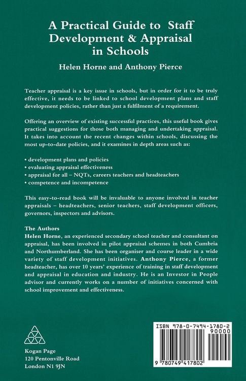 Produktbild: A Practical Guide to Staff Development and Appraisal in Schools
