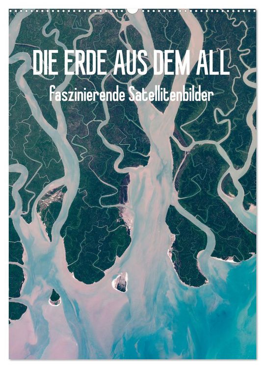 Produktbild: Die Erde aus dem All (Wandkalender 2026 DIN A2 hoch), CALVENDO Monatskalender