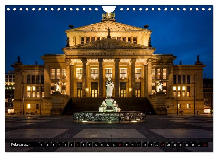Produktbild: Berlin - Bilder einer Metropole (Wandkalender 2027 DIN A4 quer), CALVENDO Monatskalender