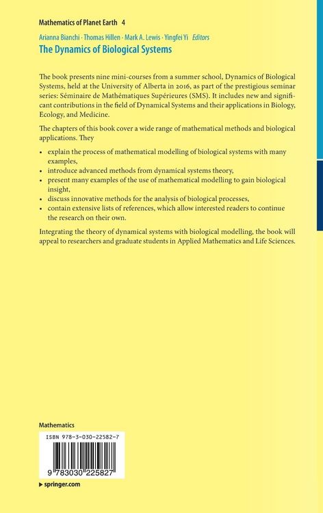 Produktbild: The Dynamics of Biological Systems