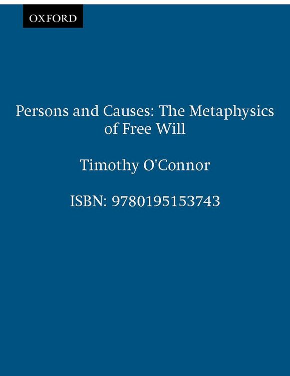 Produktbild: Persons and Causes