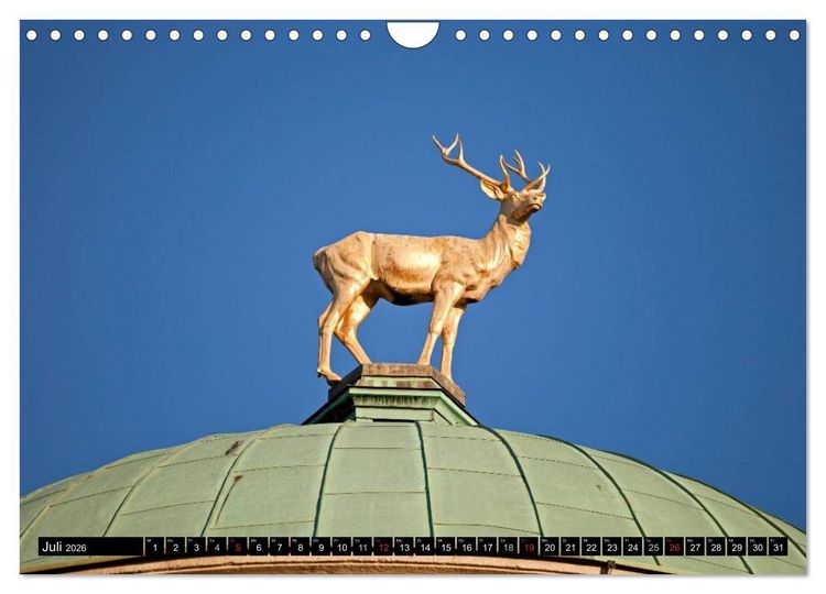 Produktbild: Landeshauptstadt Stuttgart (Wandkalender 2026 DIN A4 quer), CALVENDO Monatskalender