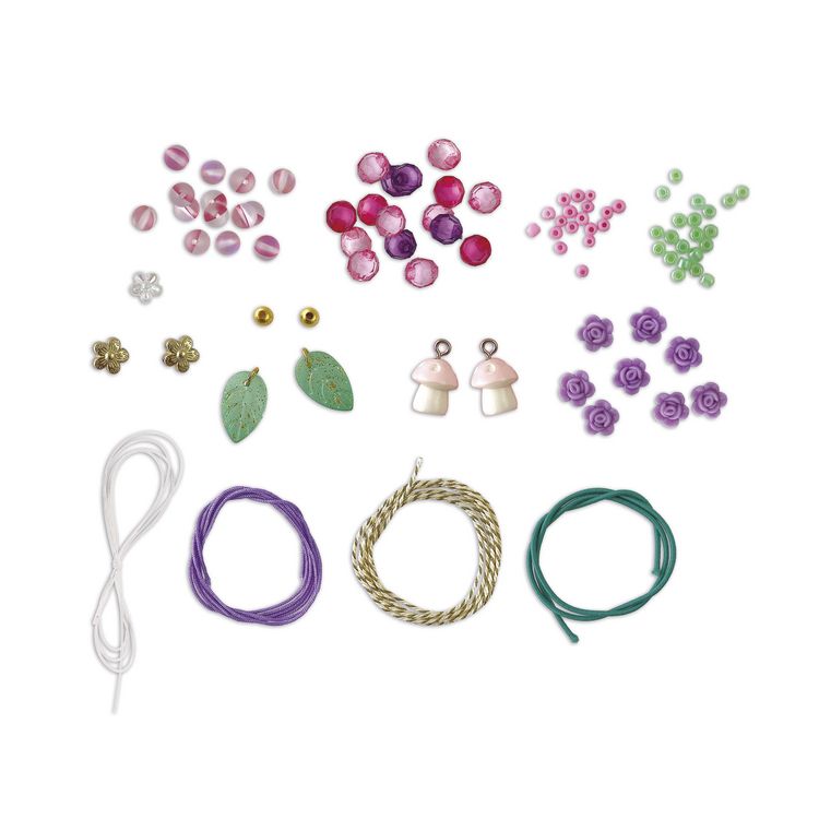 Produktbild: Feenschmuck &ndash; Magisches Bastelset f&uuml;r kreative Kinder (7 Schmuckst&uuml;cke)