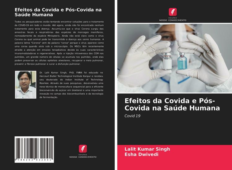 Produktbild: Efeitos da Covida e P&oacute;s-Covida na Sa&uacute;de Humana
