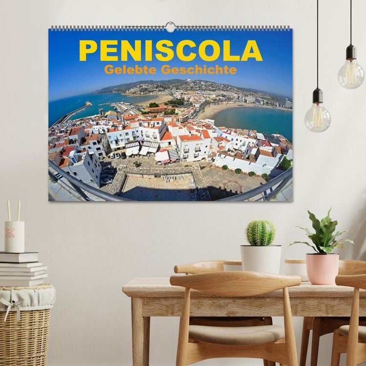 Produktbild: Peniscola - Gelebte Geschichte (Wandkalender 2026 DIN A2 quer), CALVENDO Monatskalender