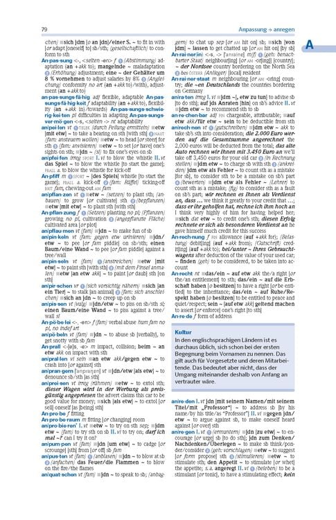 Produktbild: PONS W&ouml;rterbuch Schule und Studium Deutsch - Englisch, Band 2