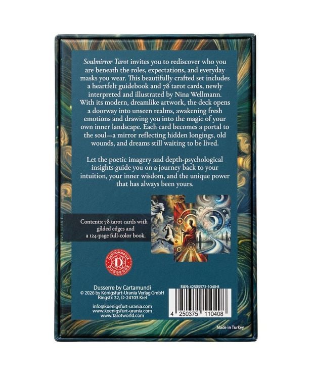 Produktbild: Soulmirror Tarot GB - 78 Cards + Book- (Soul Path, sensitive tarot cards)