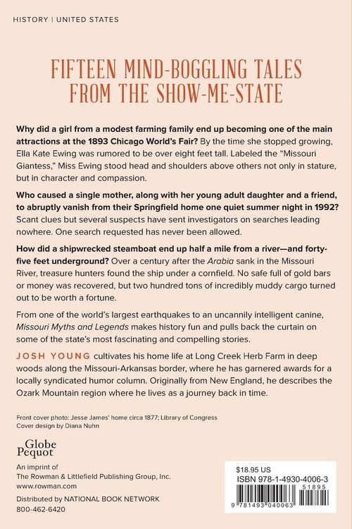 Produktbild: Missouri Myths and Legends