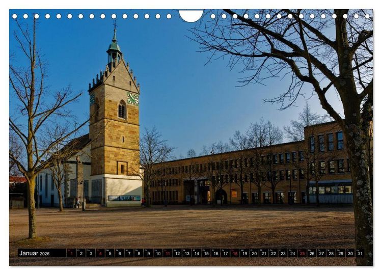 Produktbild: Fellbach im Fokus (Wandkalender 2026 DIN A4 quer), CALVENDO Monatskalender