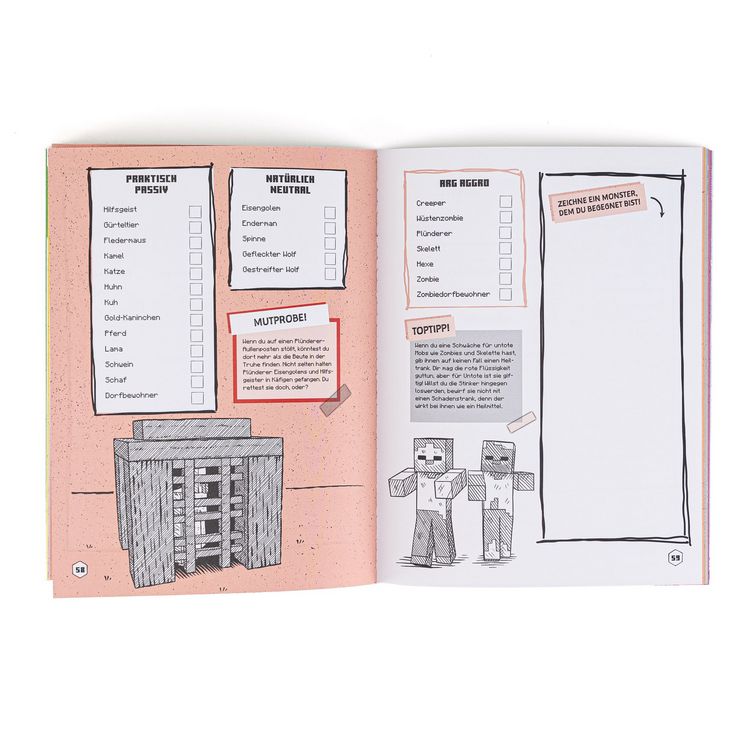 Produktbild: Minecraft Quest Journal. Dein ultimativer Abenteuer-Begleiter f&uuml;r Minecraft