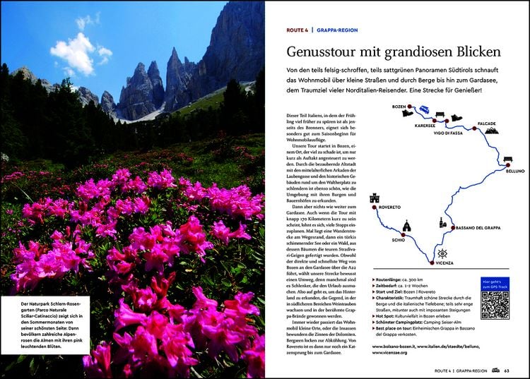 Produktbild: KUNTH Mit dem Wohnmobil durch S&uuml;dtirol und an die Oberitalienischen Seen