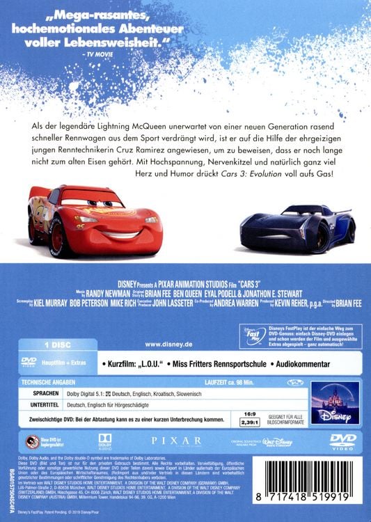 Produktbild: Cars 3 - Evolution