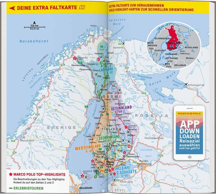 Produktbild: MARCO POLO Reiseführer Finnland
