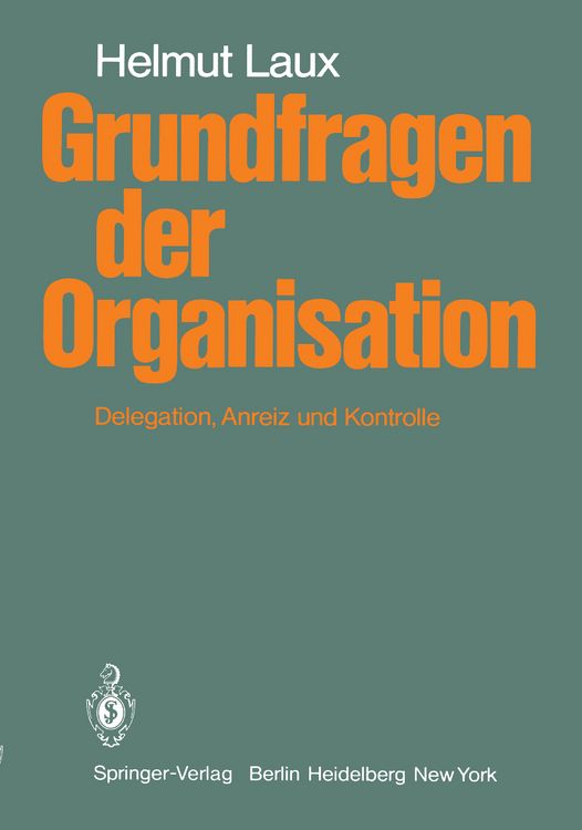 Produktbild: Grundfragen der Organisation