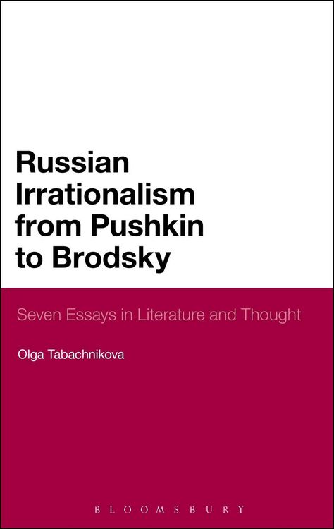 Produktbild: Russian Irrationalism from Pushkin to Brodsky