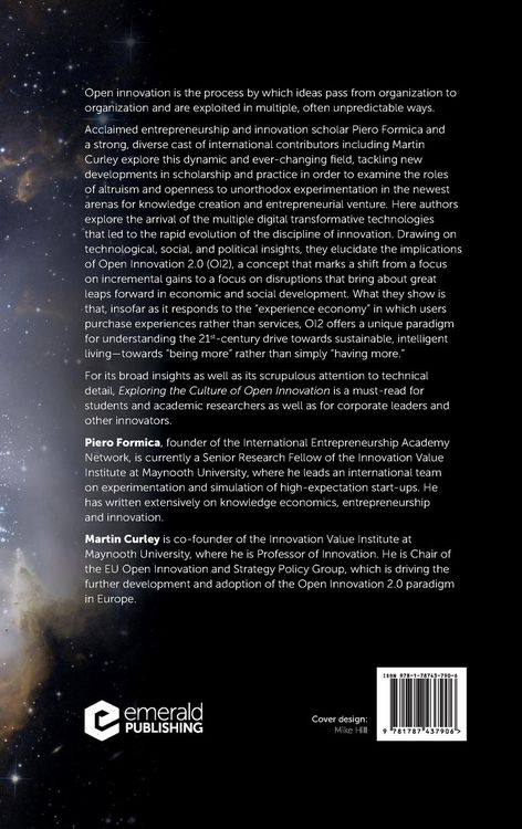 Produktbild: Exploring the Culture of Open Innovation