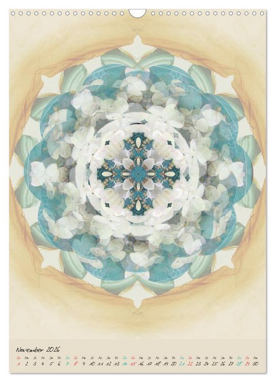 Produktbild: MANDALAS DES LICHTS (Wandkalender 2026 DIN A3 hoch), CALVENDO Monatskalender