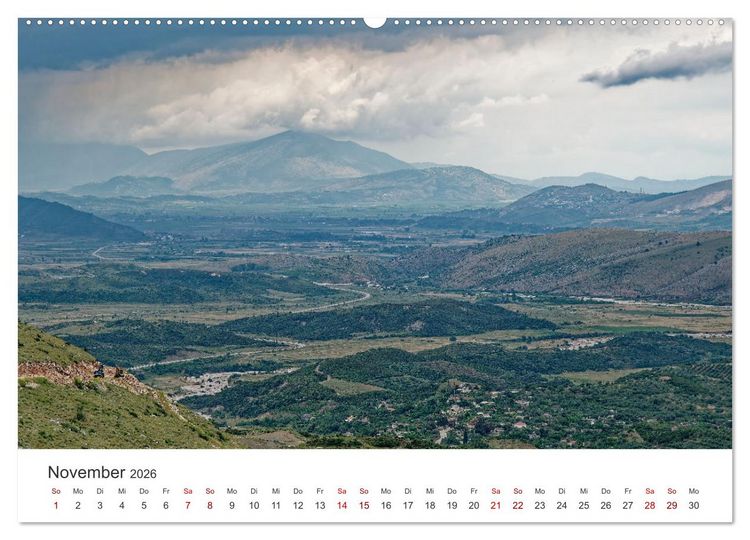 Produktbild: Albanien. Eine Entdeckungsreise. (Wandkalender 2026 DIN A2 quer), CALVENDO Monatskalender