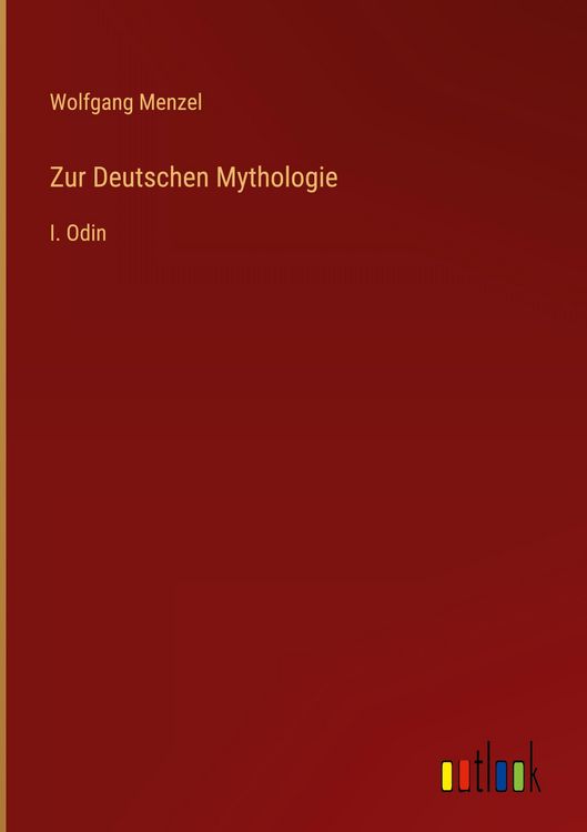 Produktbild: Zur Deutschen Mythologie