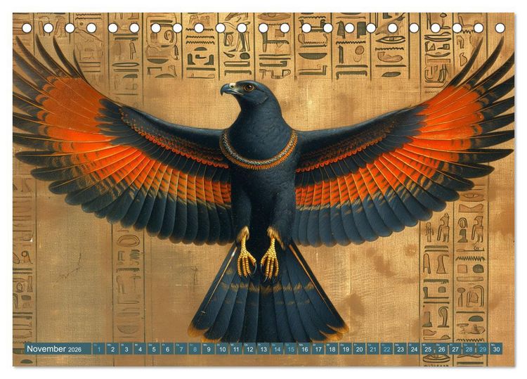 Produktbild: Papyrus-Propheten - KI-Enth&uuml;llungen aus der Vergangenheit (Tischkalender 2026 DIN A5 quer), CALVENDO Monatskalender