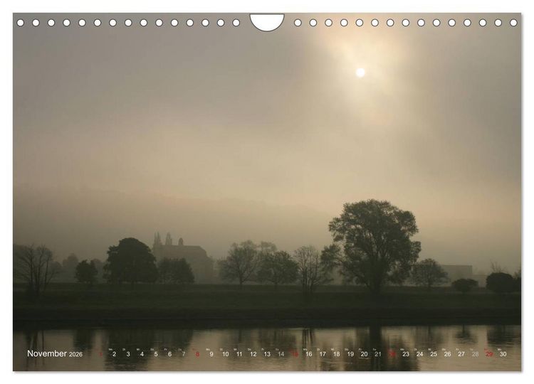Produktbild: Die Elbe in Dresden-Laubegast (Wandkalender 2026 DIN A4 quer), CALVENDO Monatskalender