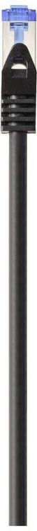 Produktbild: Renkforce RF-6830464 RJ45 Patchkabel CAT 6a S/FTP 5.00m Schwarz 1St.