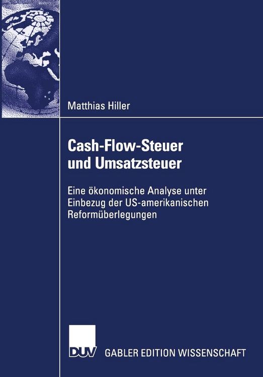 Produktbild: Cash-Flow-Steuer und Umsatzsteuer