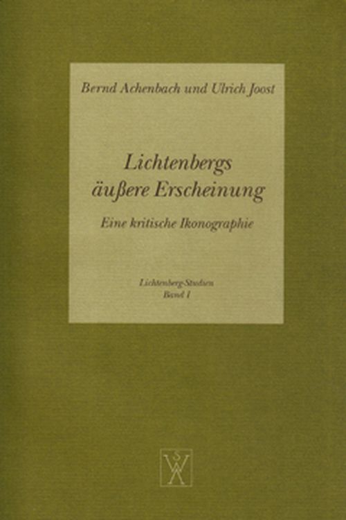 Produktbild: Lichtenbergs &auml;u&szlig;ere Erscheinung