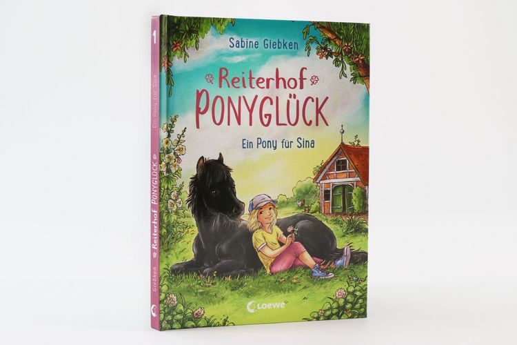 Produktbild: Reiterhof Ponygl&uuml;ck (Band 1) - Ein Pony f&uuml;r Sina