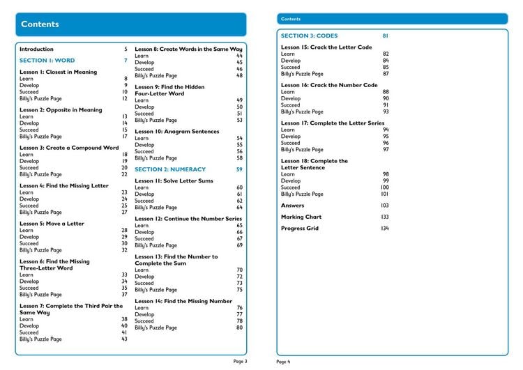 Produktbild: 11+ Verbal Reasoning Support and Practice Workbook